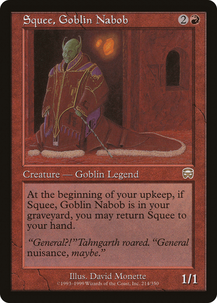 Squee, Goblin Nabob.