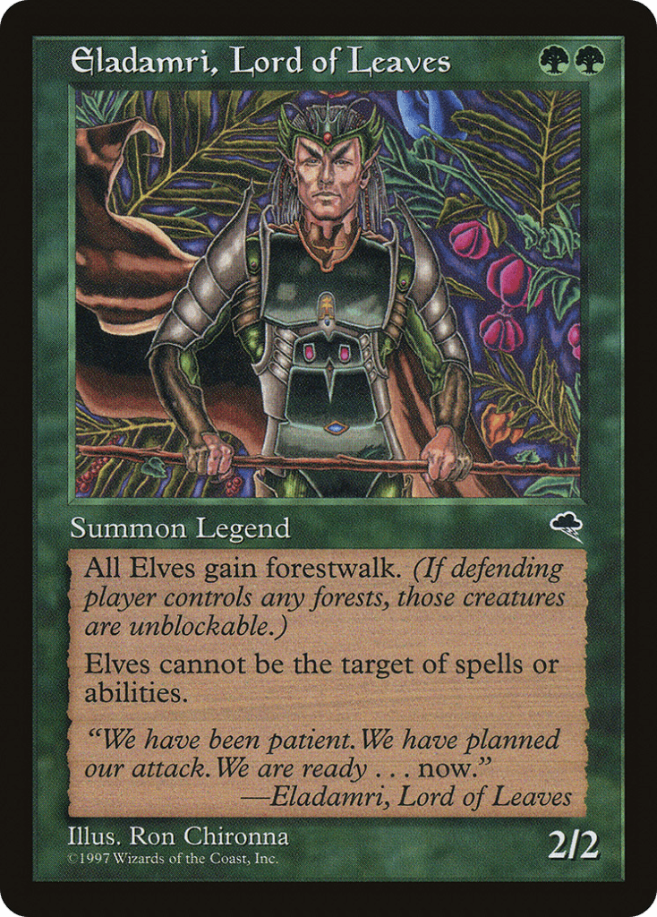 Eladamri, Lord of Leaves.