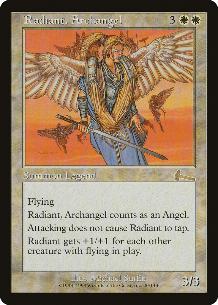 Radiant, Archangel.